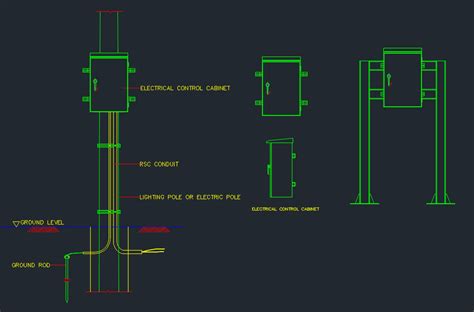 junction box dwg|breaker box drawing.